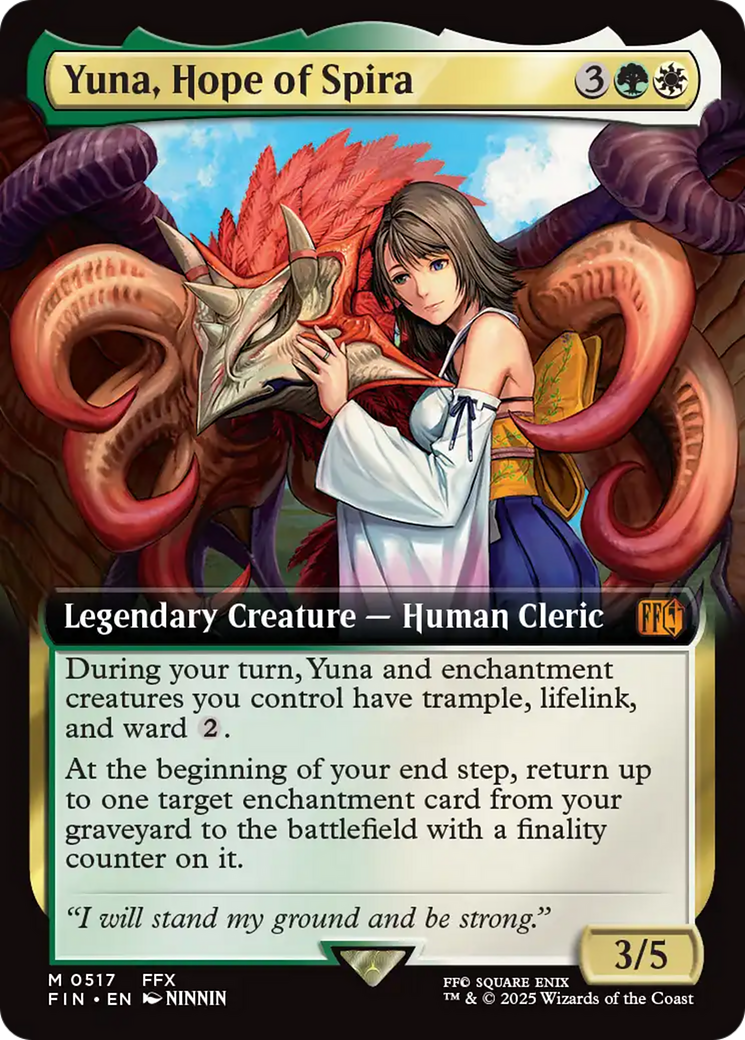 Yuna, Hope of Spira (Extended Art) [FINAL FANTASY] | Chromatic Games