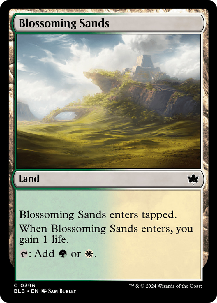 Blossoming Sands [Bloomburrow] | Chromatic Games