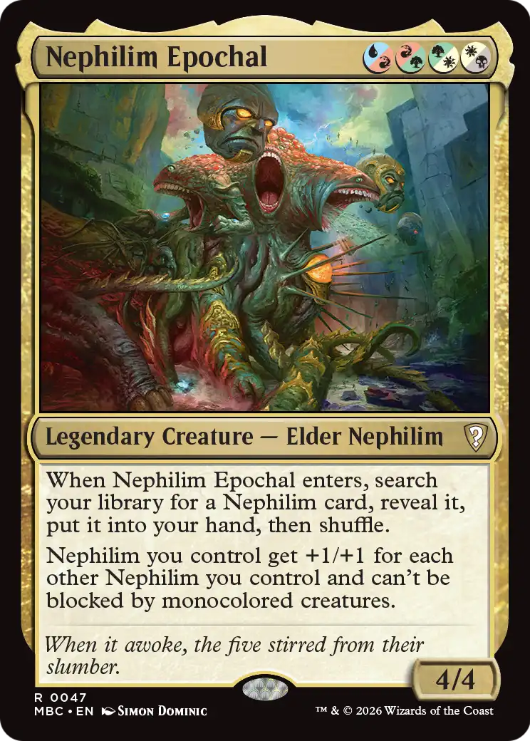 Nephilim Epochal [Mystery Booster: Commander Edition] | Chromatic Games