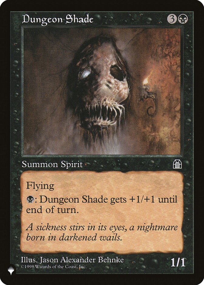 Dungeon Shade [The List] | Chromatic Games