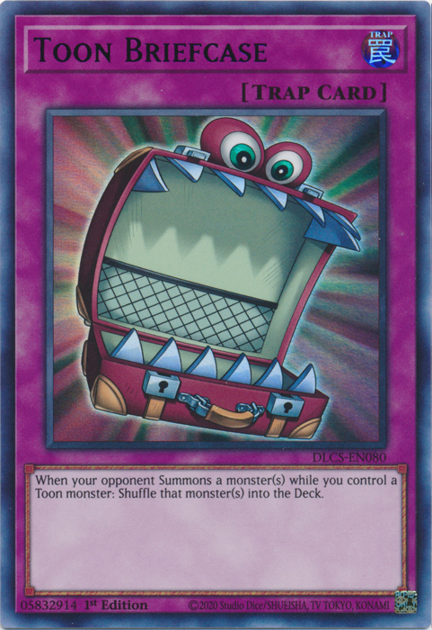 Toon Briefcase (Purple) [DLCS-EN080] Ultra Rare | Chromatic Games