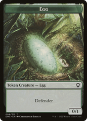 Treasure // Egg Double-Sided Token [Secret Lair Drop Series] | Chromatic Games