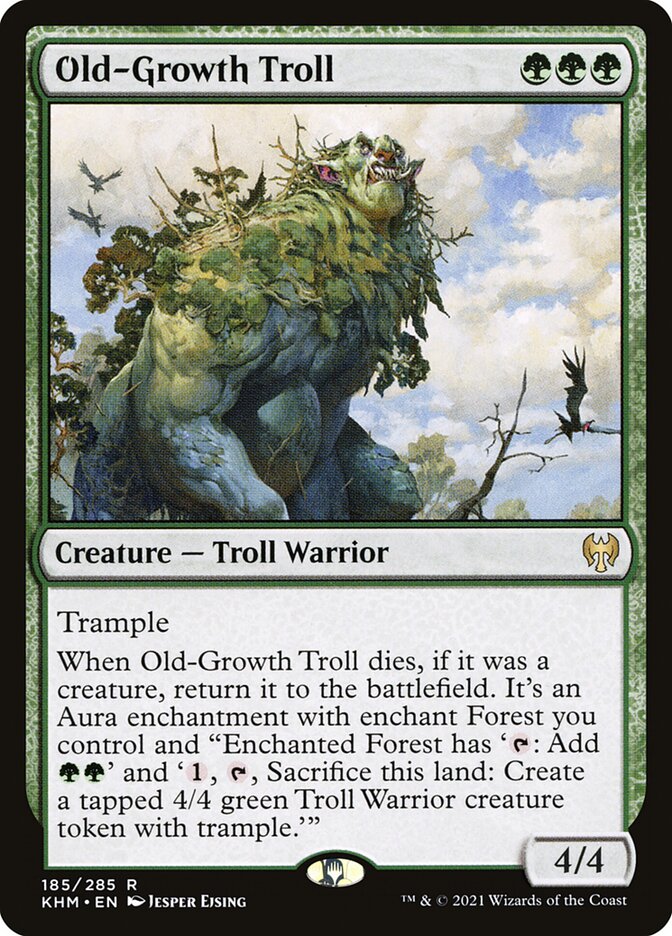 Old-Growth Troll 185 (Kaldheim)  | Chromatic Games