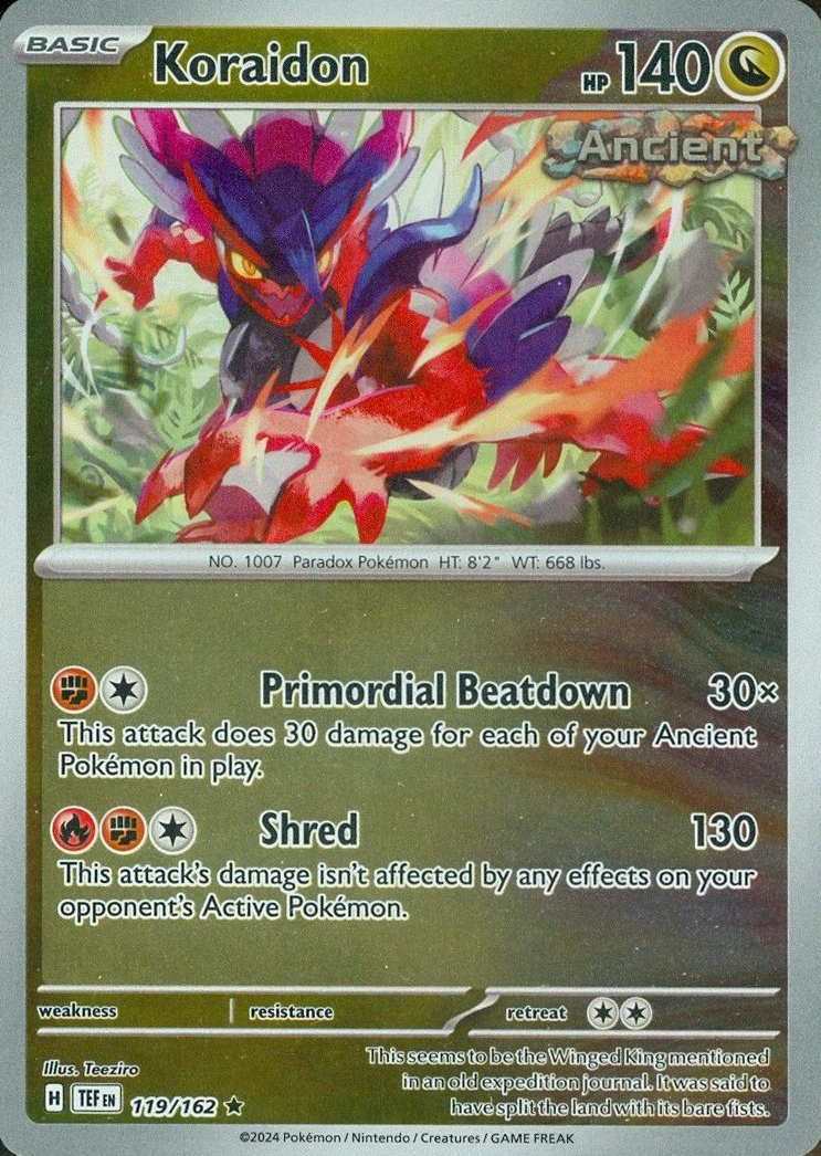 Koraidon (119/162) [Scarlet & Violet: Temporal Forces] | Chromatic Games