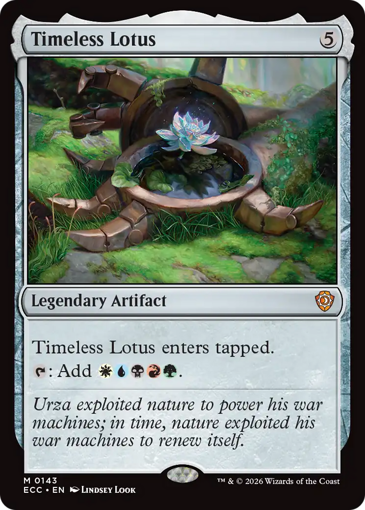 Timeless Lotus [Lorwyn Eclipsed Commander] | Chromatic Games