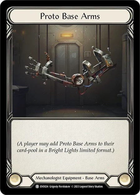 Proto Base Arms [EVO024] (Bright Lights) | Chromatic Games