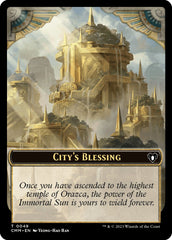 City's Blessing // Dragon Egg Double-Sided Token [Commander Masters Tokens] | Chromatic Games