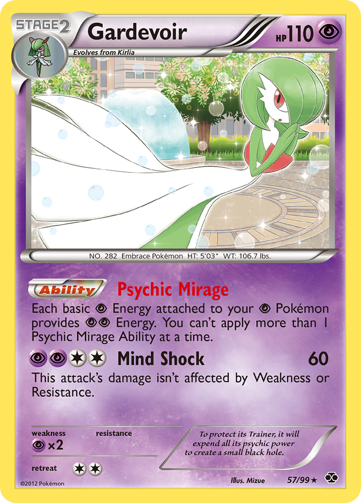 Gardevoir (57/99) [Black & White: Next Destinies] | Chromatic Games