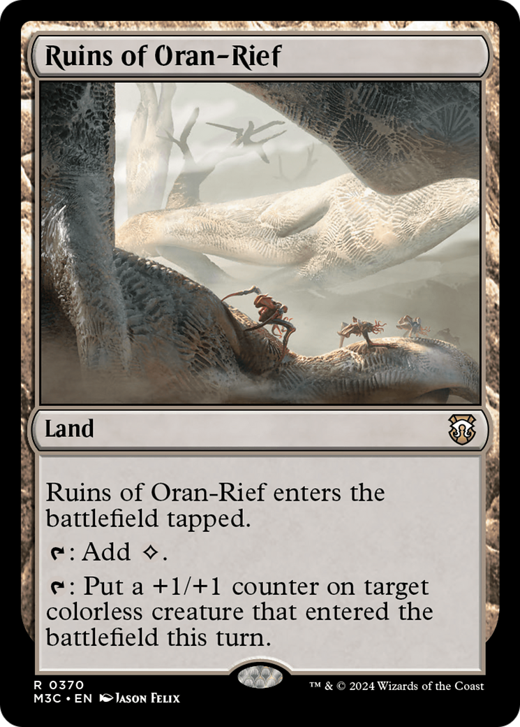 Ruins of Oran-Rief (Ripple Foil) [Modern Horizons 3 Commander] | Chromatic Games