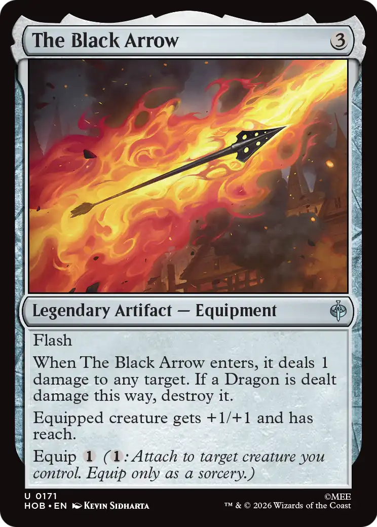 The Black Arrow [The Hobbit] | Chromatic Games