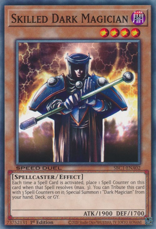 Skilled Dark Magician [SBC1-ENA02] Common | Chromatic Games