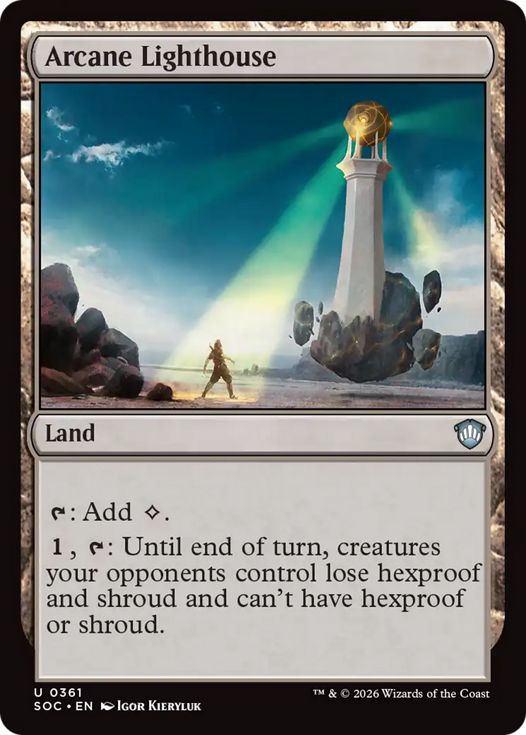 Arcane Lighthouse [Secrets of Strixhaven Commander] | Chromatic Games
