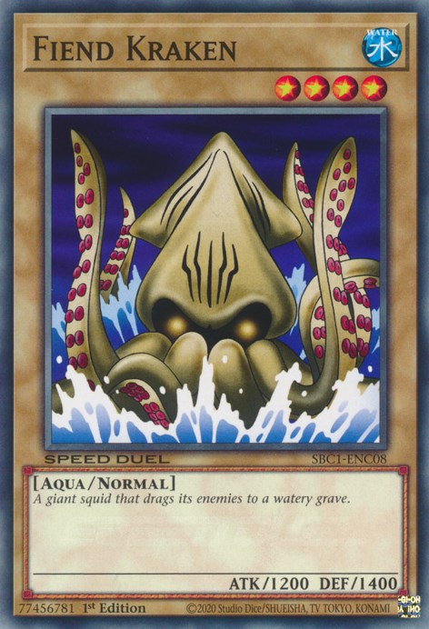 Fiend Kraken [SBC1-ENC08] Common | Chromatic Games
