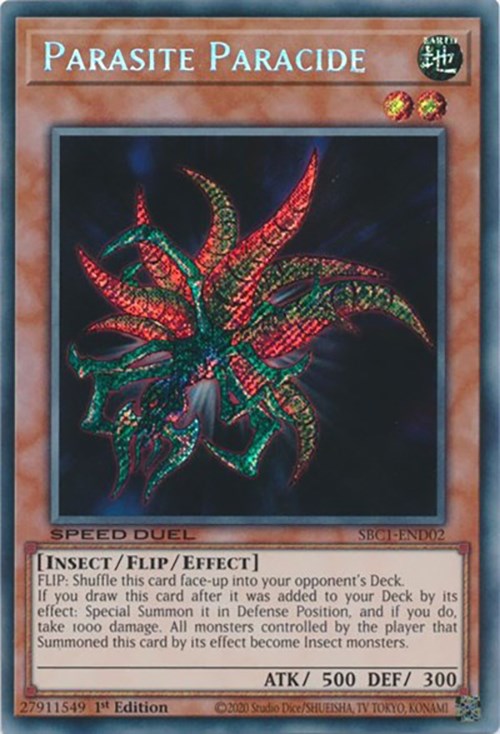 Parasite Paracide [SBC1-END02] Secret Rare | Chromatic Games