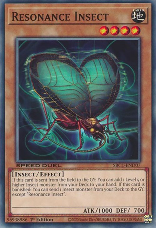Resonance Insect [SBC1-END07] Common | Chromatic Games