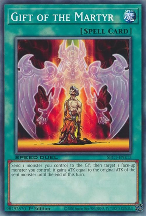 Gift of the Martyr [SBC1-ENE13] Common | Chromatic Games