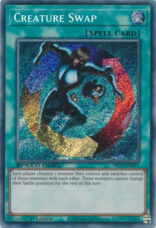 Creature Swap [SBC1-ENE17] Secret Rare | Chromatic Games