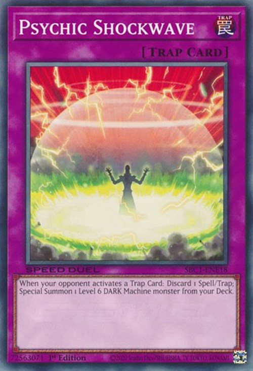 Psychic Shockwave [SBC1-ENE18] Common | Chromatic Games