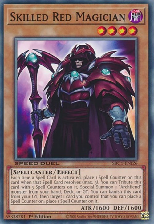 Skilled Red Magician [SBC1-ENI26] Common | Chromatic Games