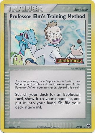 Professor Elm's Training Method (79/101) (Stamped) [EX: Dragon Frontiers] | Chromatic Games