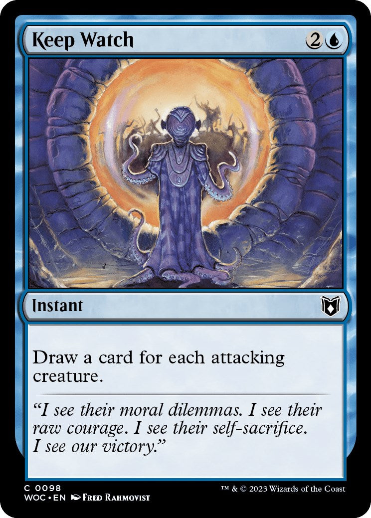 Keep Watch [Wilds of Eldraine Commander] | Chromatic Games