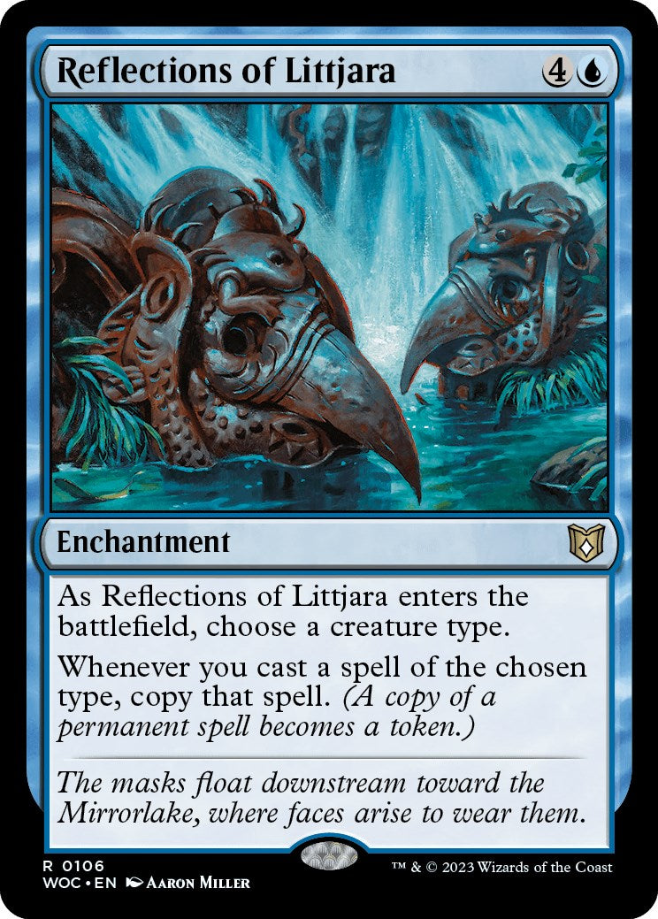 Reflections of Littjara [Wilds of Eldraine Commander] | Chromatic Games