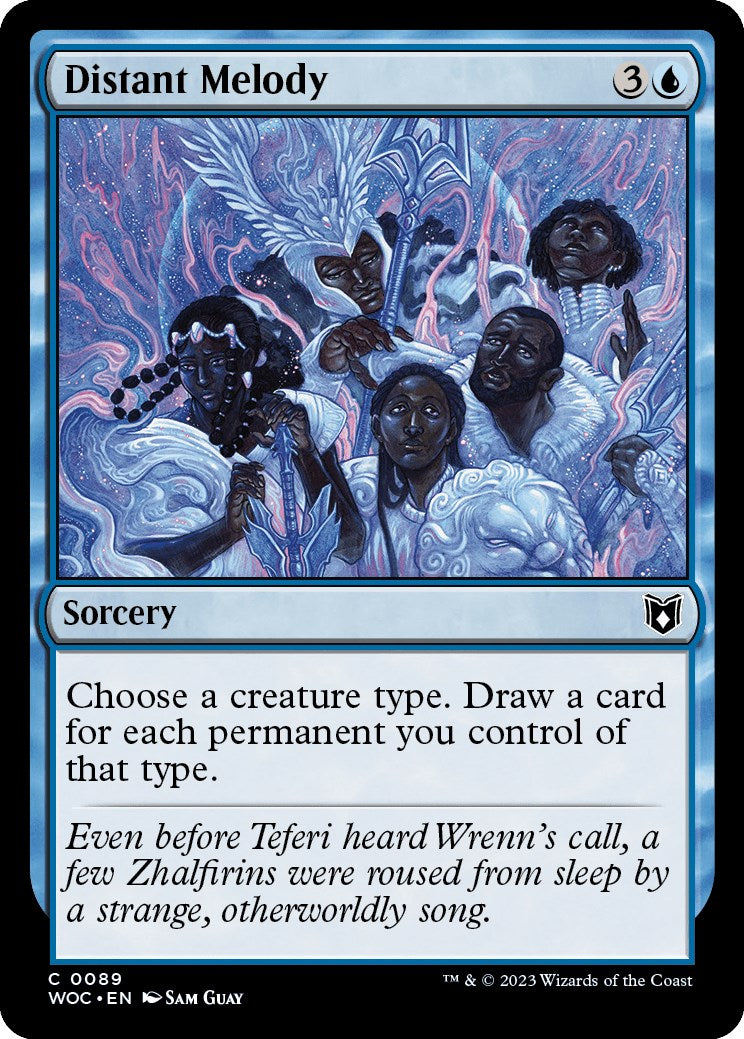 Distant Melody [Wilds of Eldraine Commander] | Chromatic Games