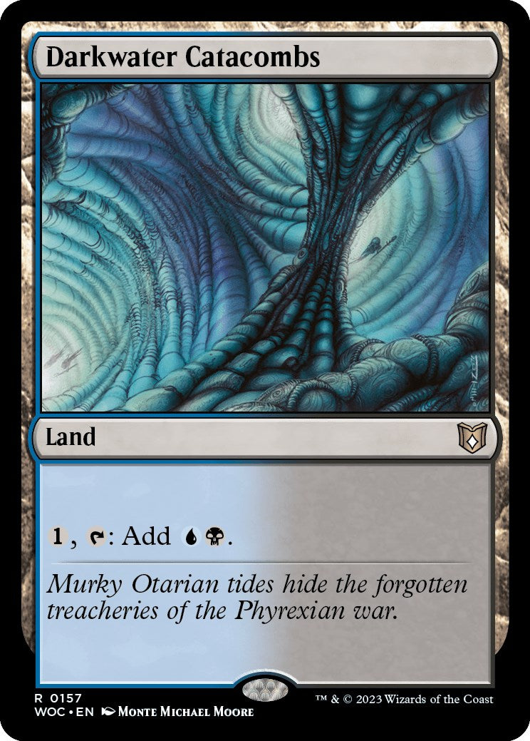 Darkwater Catacombs [Wilds of Eldraine Commander] | Chromatic Games