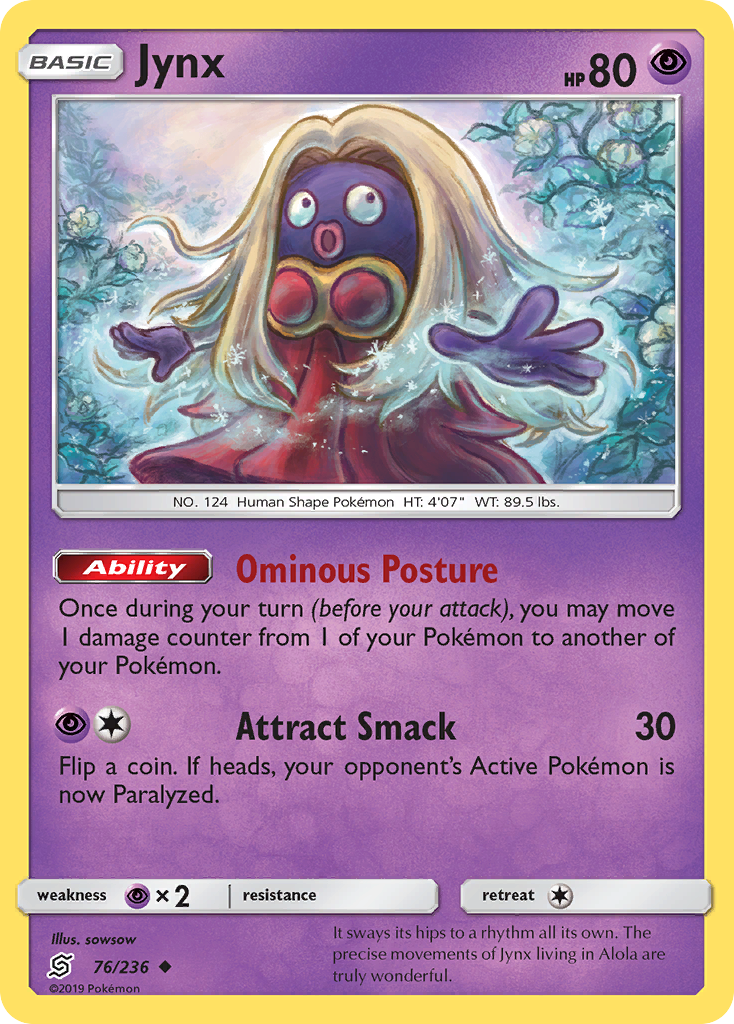 Jynx (76/236) [Sun & Moon: Unified Minds] | Chromatic Games