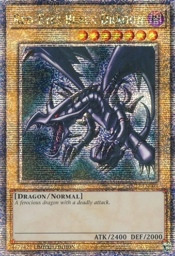 Red-Eyes Black Dragon [TN23-EN003] Quarter Century Secret Rare | Chromatic Games