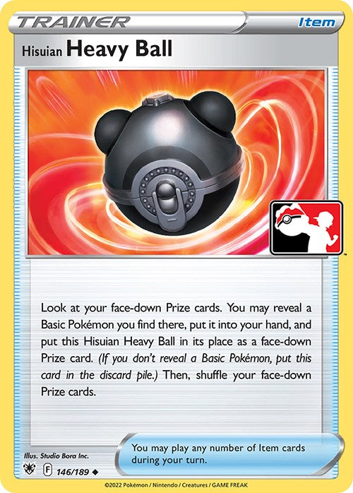 Hisuian Heavy Ball (146/189) [Prize Pack Series Three] | Chromatic Games