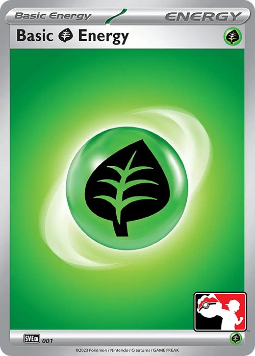 Basic Grass Energy (001) [Prize Pack Series Three] | Chromatic Games