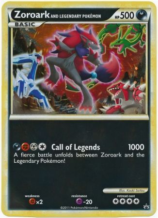 Zoroark and Legendary Pokemon (Jumbo Card) [Miscellaneous Cards] | Chromatic Games