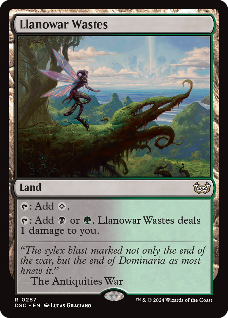 Llanowar Wastes [Duskmourn: House of Horror Commander] | Chromatic Games