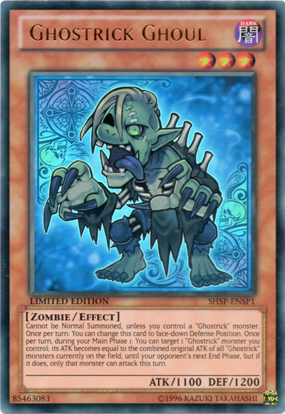 Ghostrick Ghoul [SHSP-ENSP1] Ultra Rare | Chromatic Games