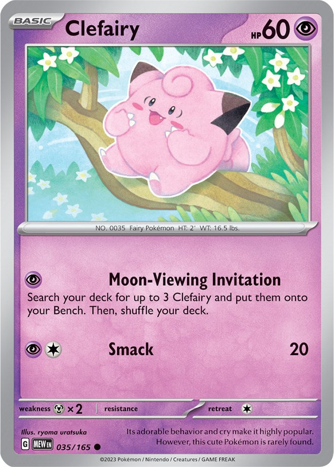 Clefairy (035/165) [Scarlet & Violet: 151] | Chromatic Games