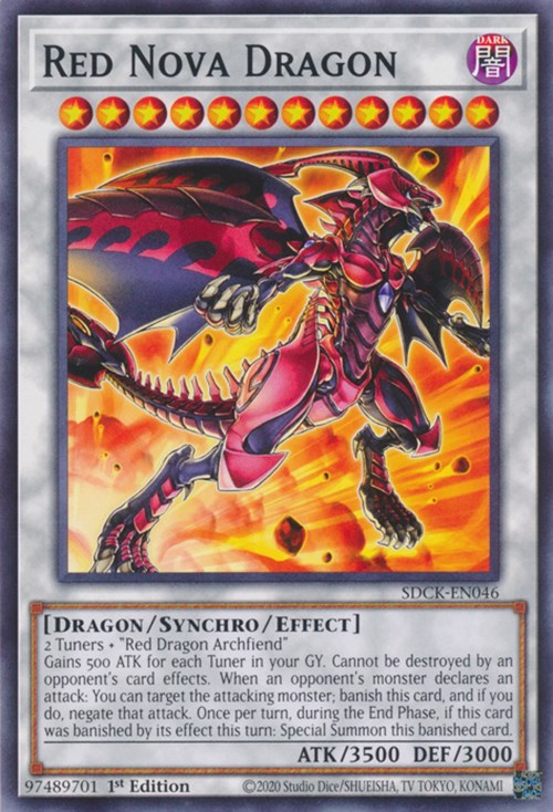 Red Nova Dragon [SDCK-EN046] Common | Chromatic Games