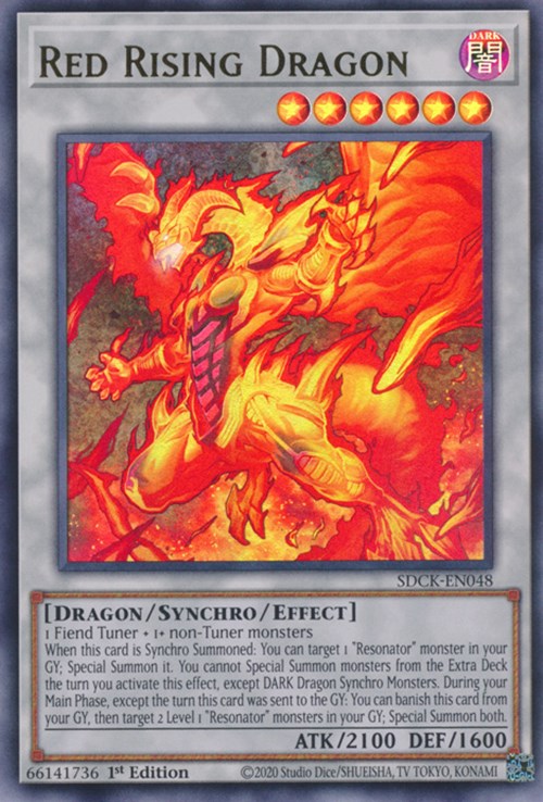 Red Rising Dragon [SDCK-EN048] Ultra Rare | Chromatic Games