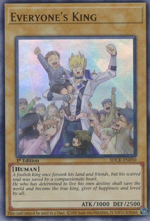 Everyone's King [SDCK-EN050] Ultra Rare | Chromatic Games