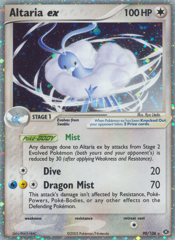 Altaria ex (90/106) [EX: Emerald] | Chromatic Games