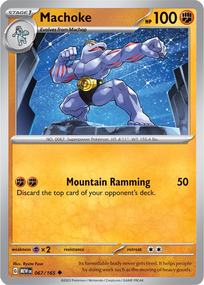 Machoke (067/165) [Scarlet & Violet 151] | Chromatic Games