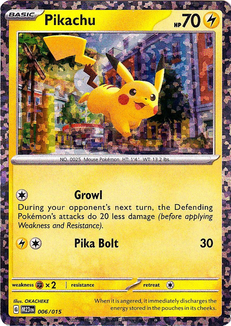 Pikachu (006/015) [McDonald's Promos: 2023 Collection] | Chromatic Games