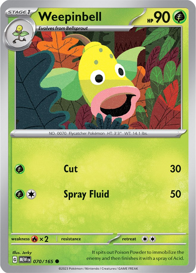 Weepinbell (070/165) [Scarlet & Violet 151] | Chromatic Games