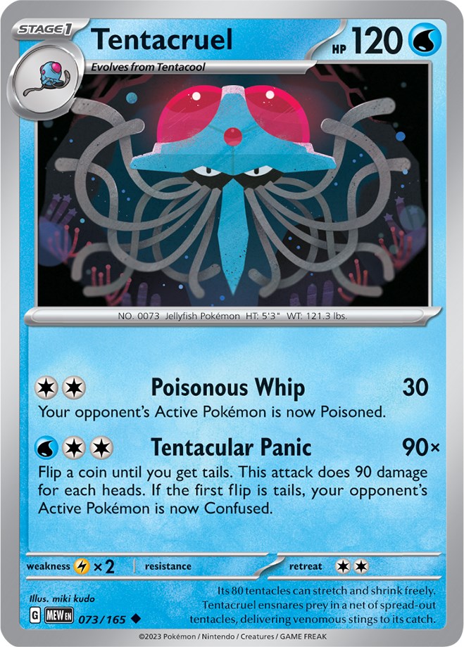 Tentacruel (073/165) [Scarlet & Violet: 151] | Chromatic Games