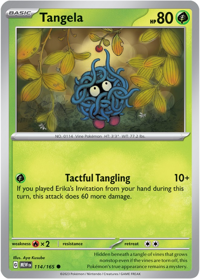 Tangela (114/165) [Scarlet & Violet: 151] | Chromatic Games