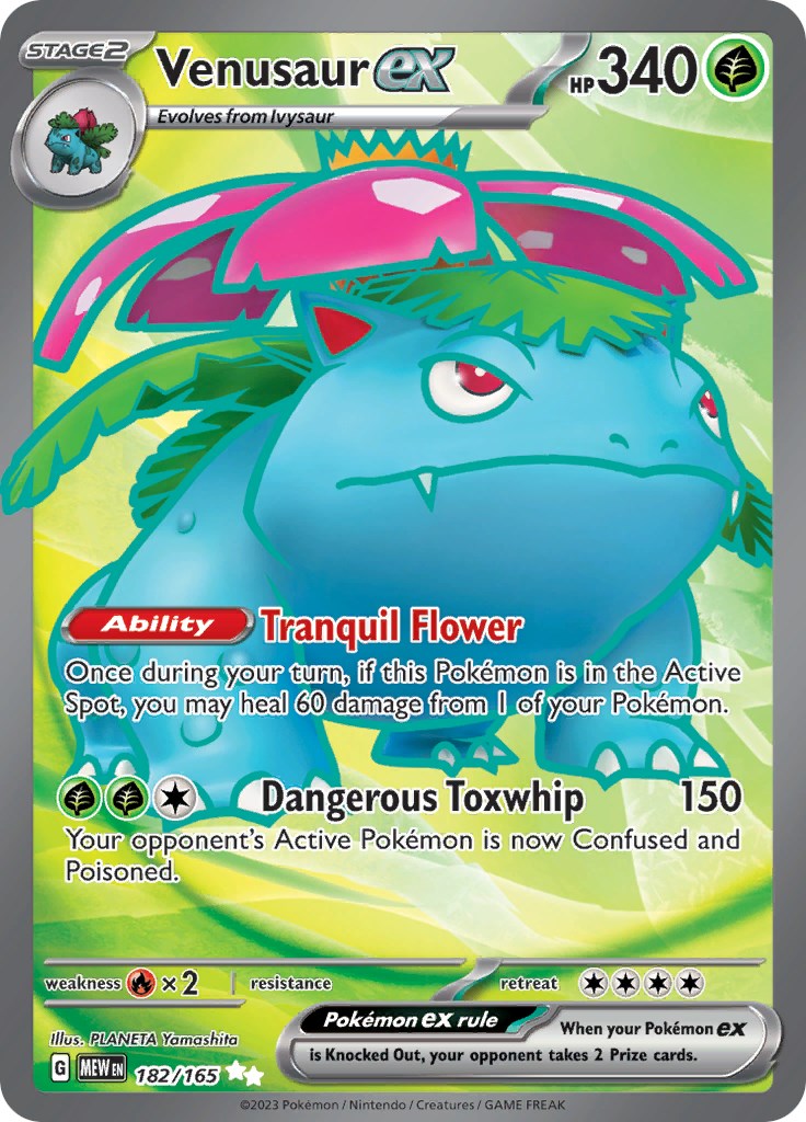 Venusaur ex (182/165) [Scarlet & Violet 151] | Chromatic Games