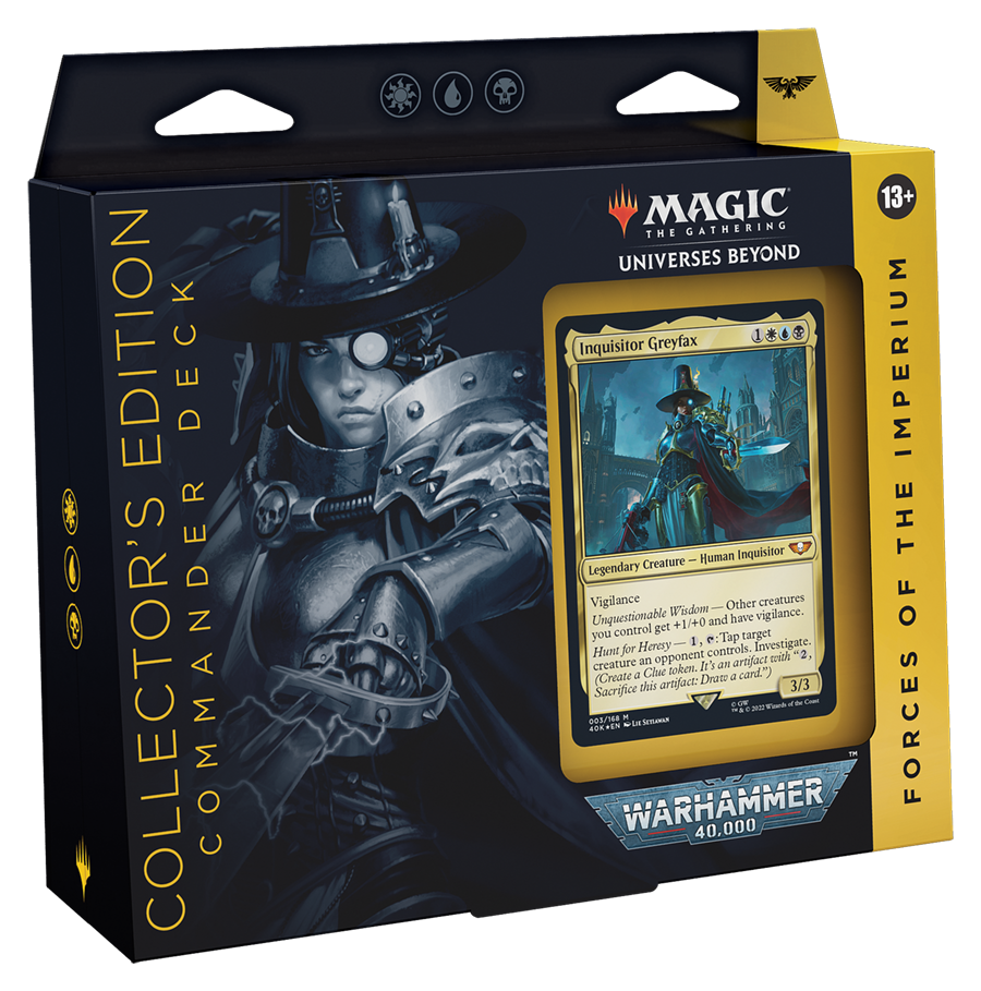 Warhammer 40,000 - Commander Deck (Forces of the Imperium - Collector's Edition) | Chromatic Games