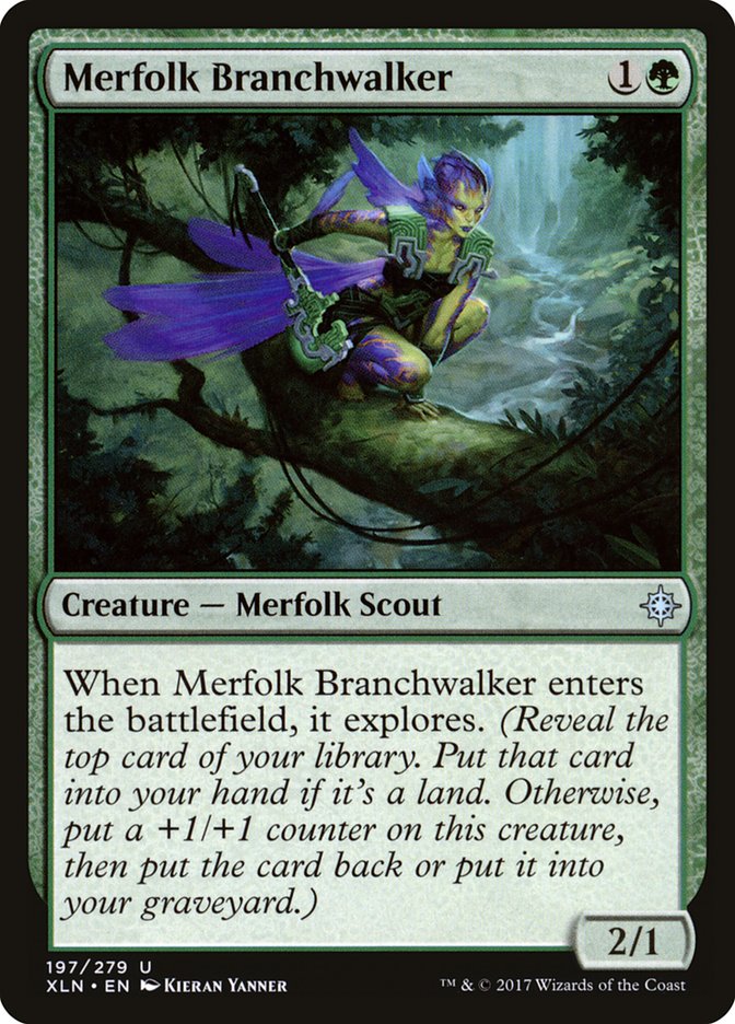 Merfolk Branchwalker 197/279 (Ixalan)  | Chromatic Games