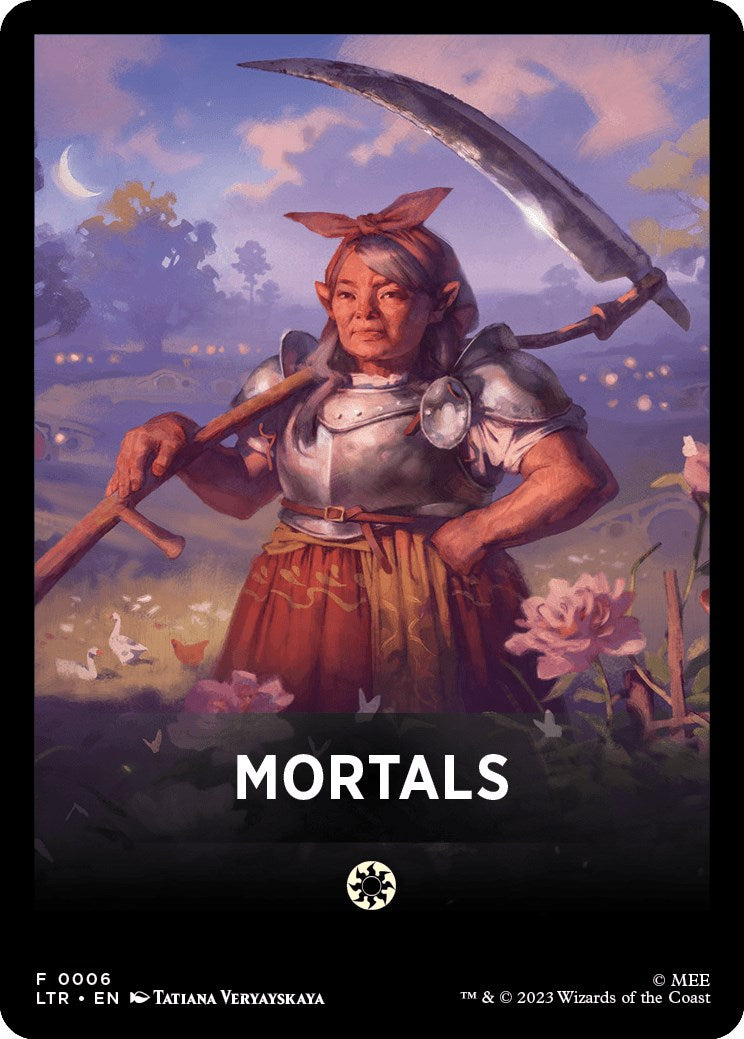 Mortals Theme Card [The Lord of the Rings: Tales of Middle-Earth] | Chromatic Games