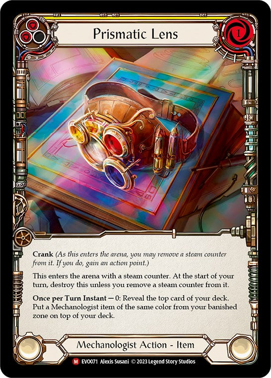 Prismatic Lens [EVO071] (Bright Lights)  Rainbow Foil | Chromatic Games